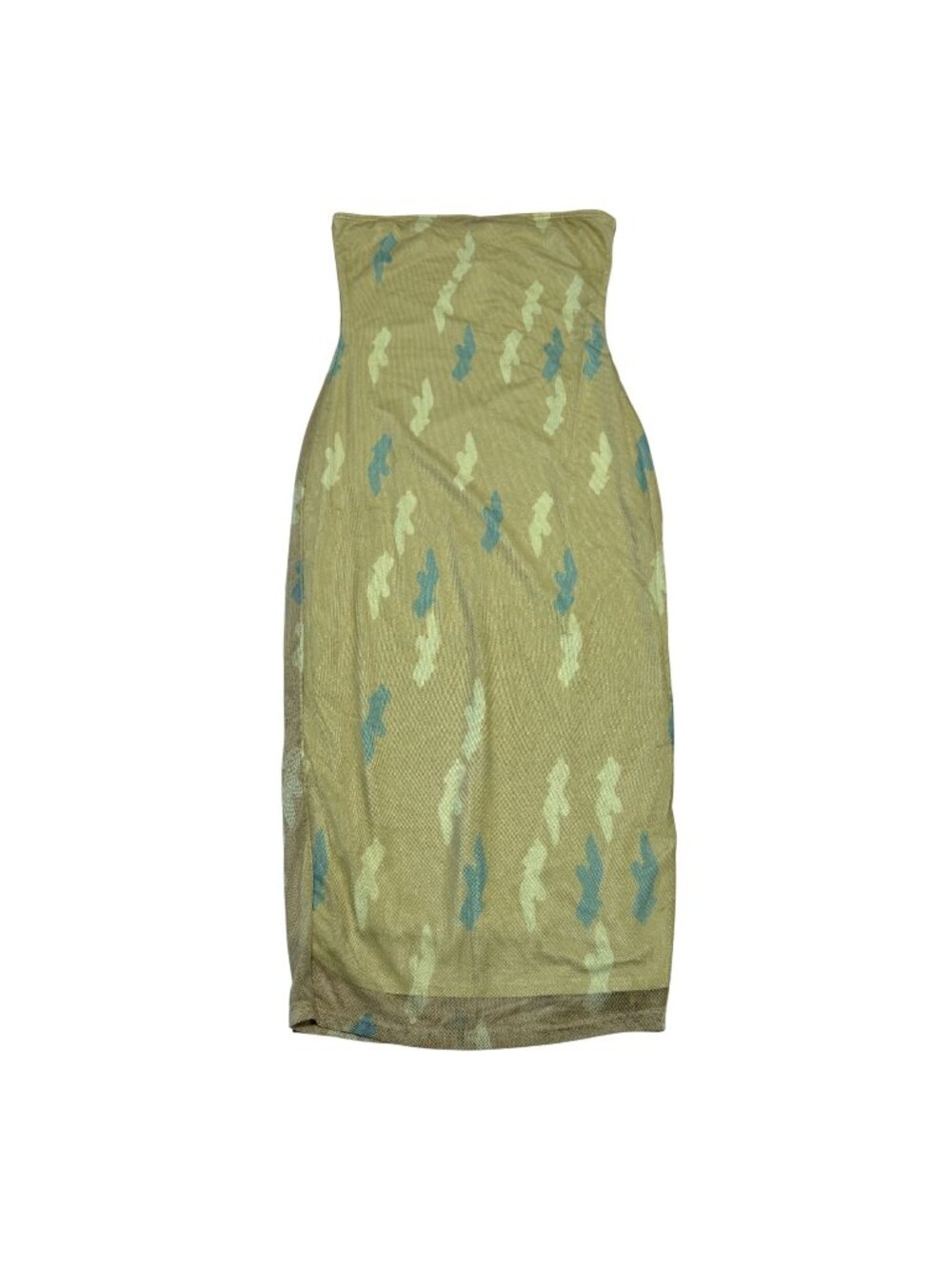 NWT Inamorata Tala Raffia Floating Figure Midi Dress Women's X-Small XS
